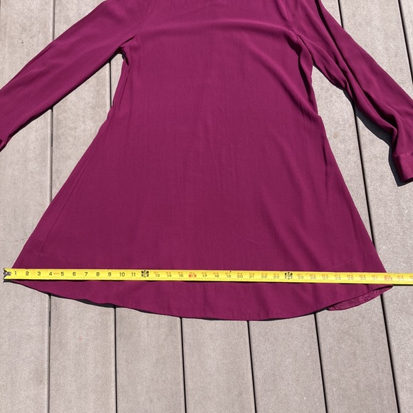 Eileen Fisher fuchsia silk dress, size s - Picture 9 of 16